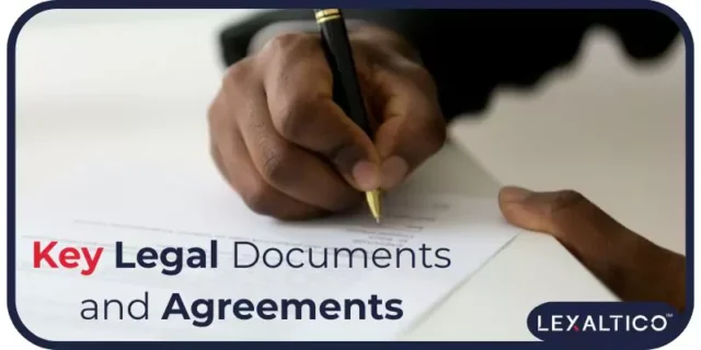 Key Legal Documents and Agreements when buying selling property
