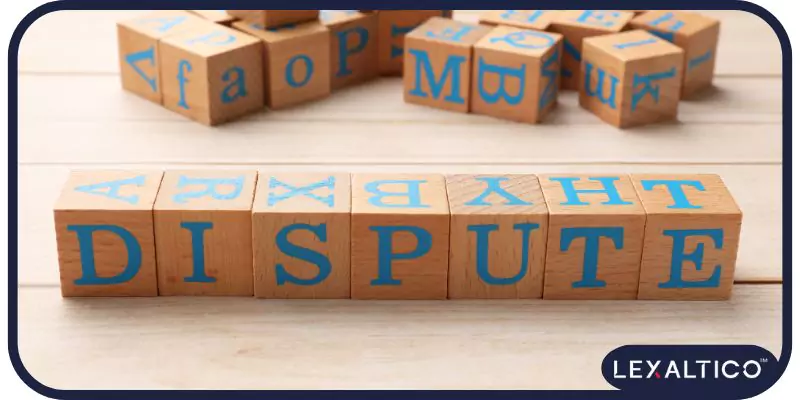 Alternative dispute option for commercial lease dispute resolution
