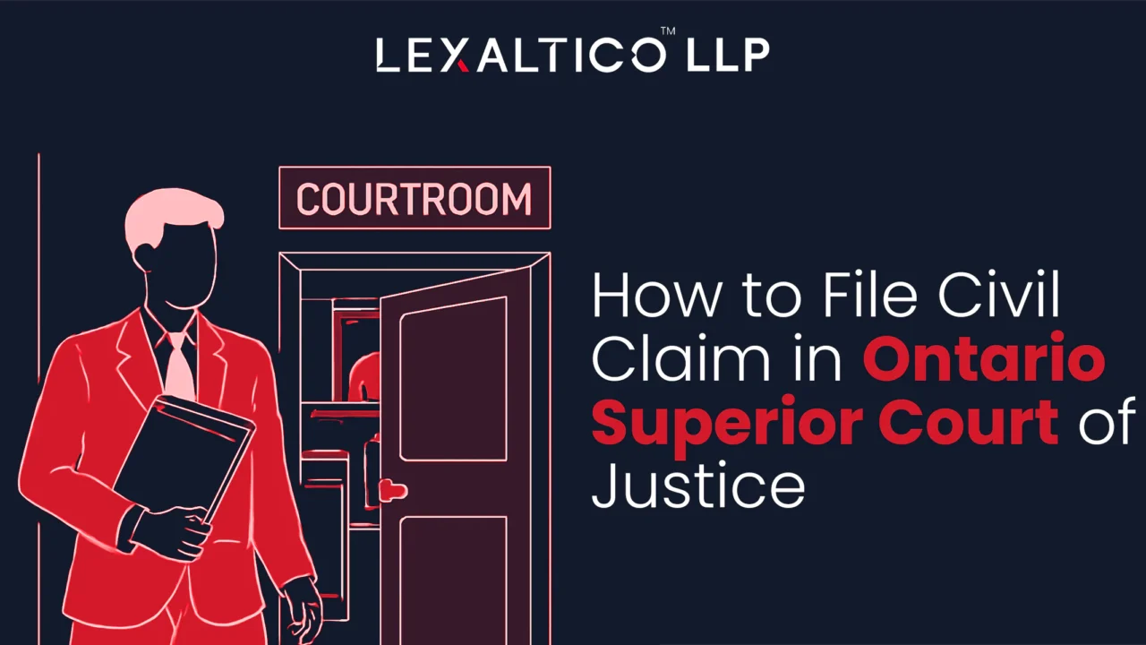 How to File Civil Claim in Ontario Superior Court of Justice