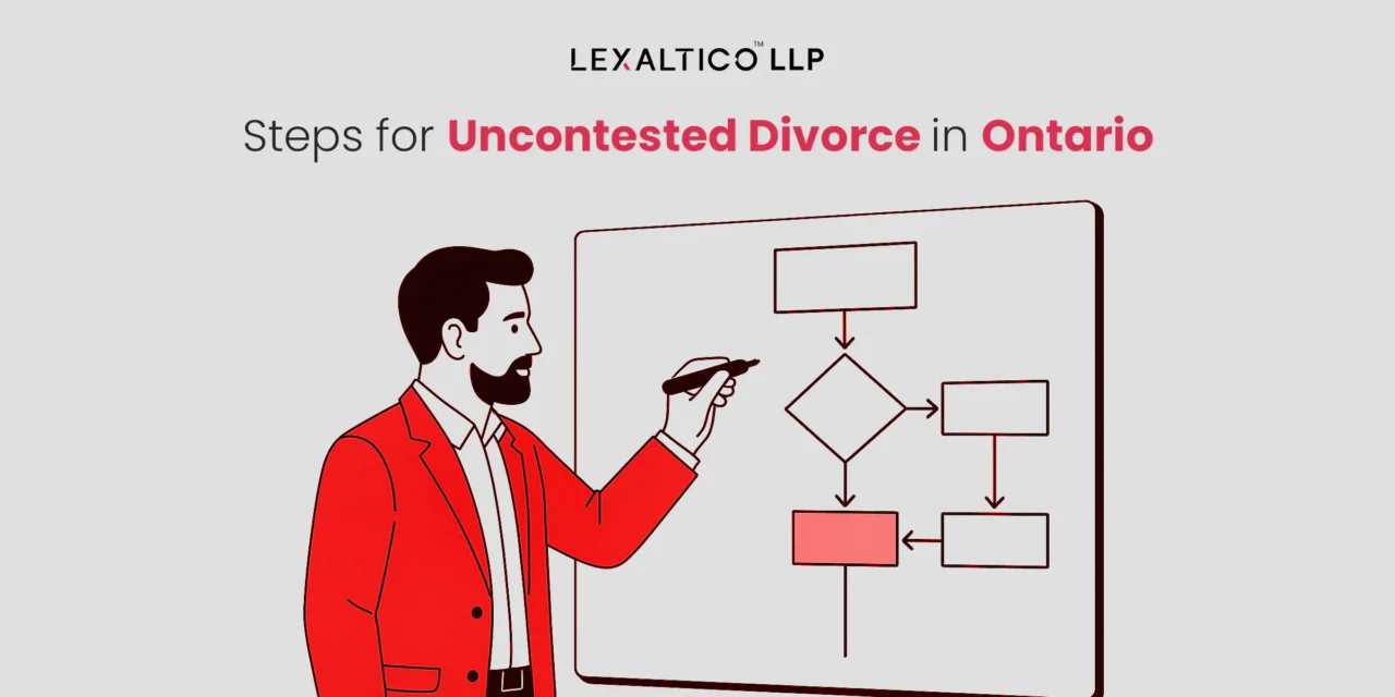 Steps for Uncontested Divorce in Ontario