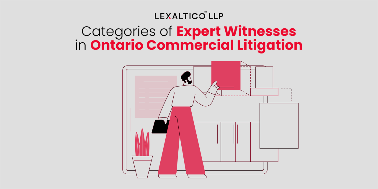Categories of Expert Witnesses