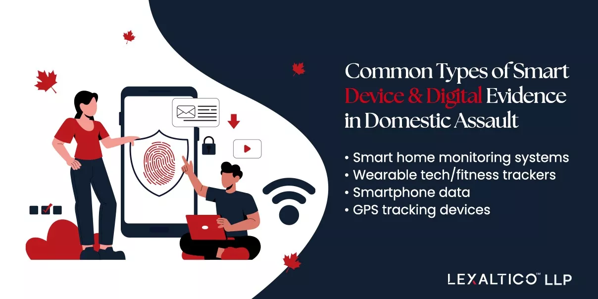 Common Types of Smart Device & Digital Evidence in Domestic Assault